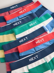 Rugby Stripe Boxers Trunks 7 Pack (1.5-16yrs) - Image 10 of 10