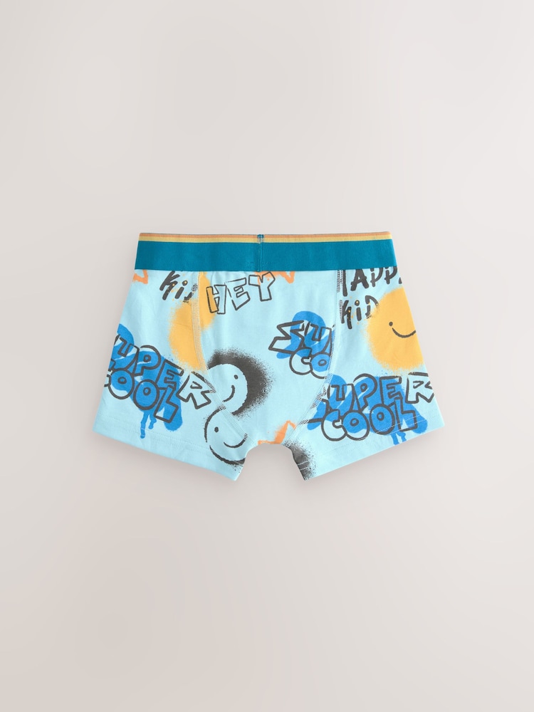 Happy Print Trunks 5 Pack (1.5-16yrs) - Image 3 of 9
