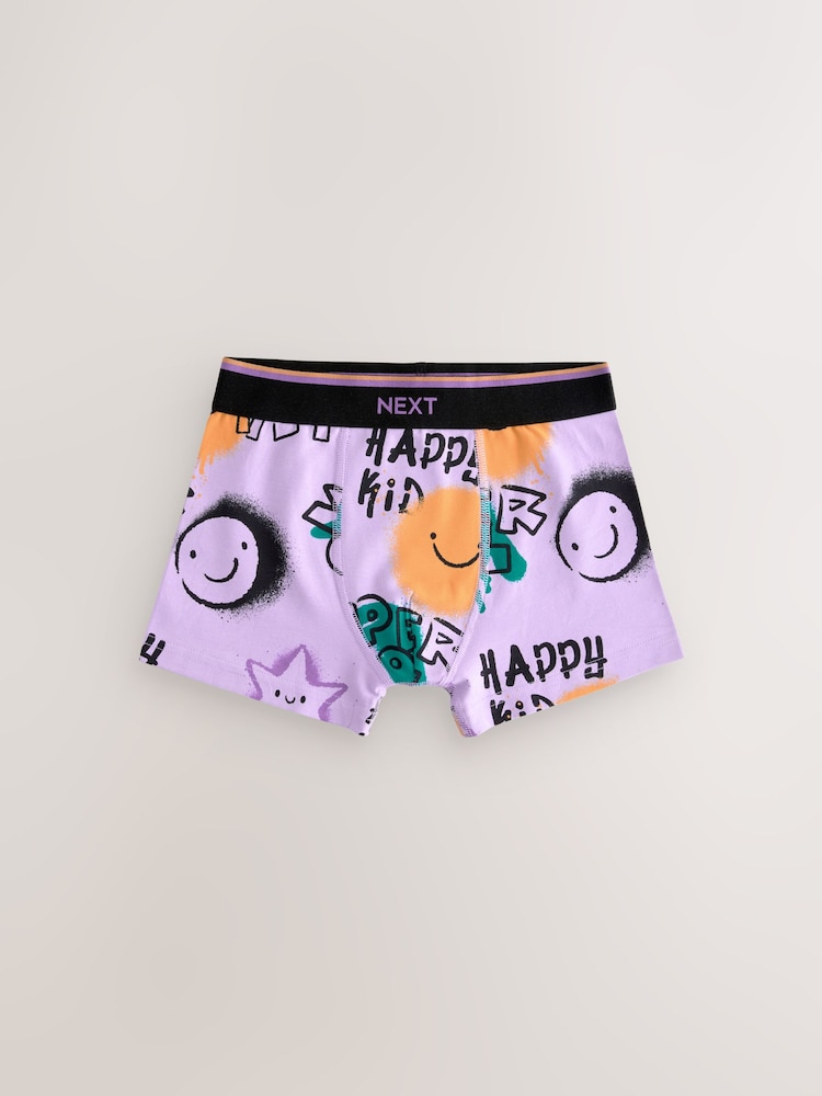 Happy Print Trunks 5 Pack (1.5-16yrs) - Image 5 of 9