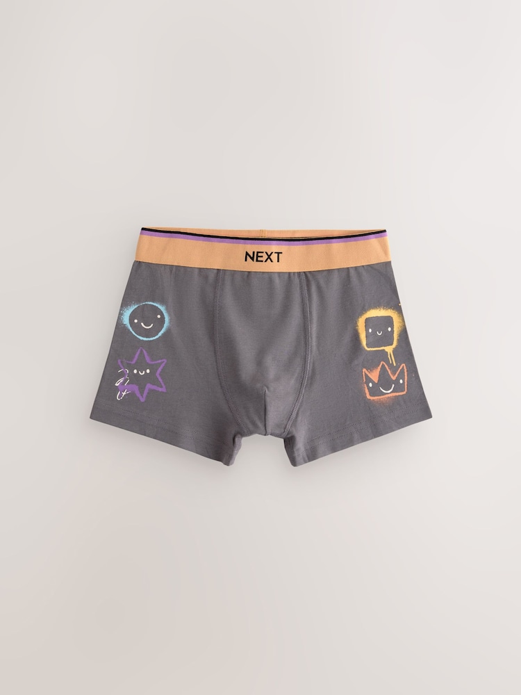 Happy Print Trunks 5 Pack (1.5-16yrs) - Image 6 of 9
