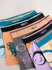 Happy Print Trunks 5 Pack (1.5-16yrs) - Image 8 of 9