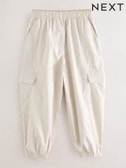 Stone Cream Parachute Trousers - Image 1 of 1