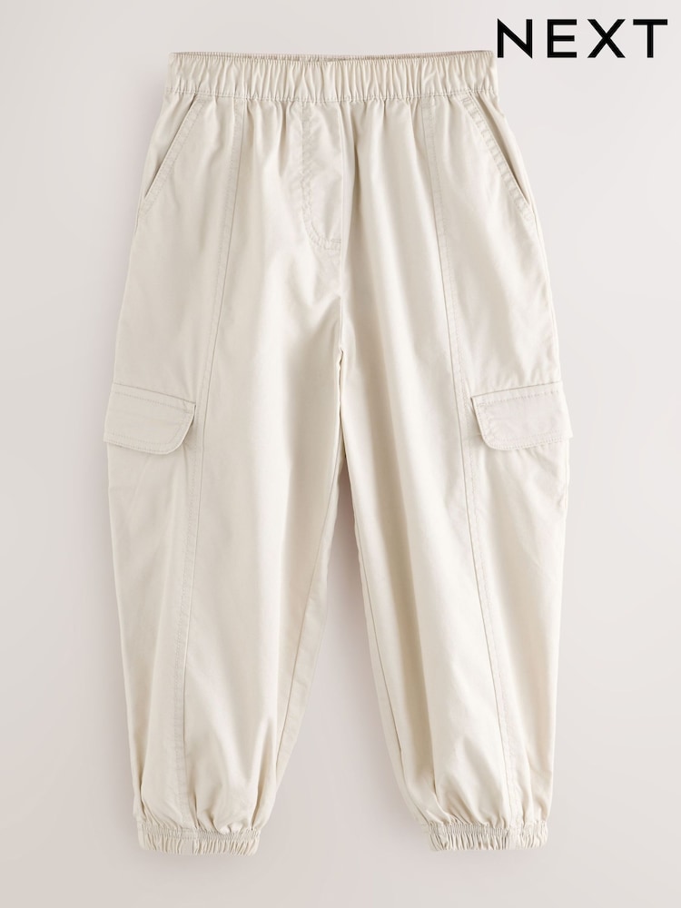 Stone Cream Parachute Trousers - Image 1 of 1