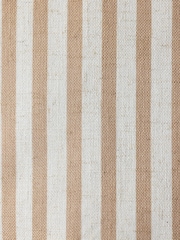 Rust Stripe Eyelet Blackout Curtains - Image 8 of 8