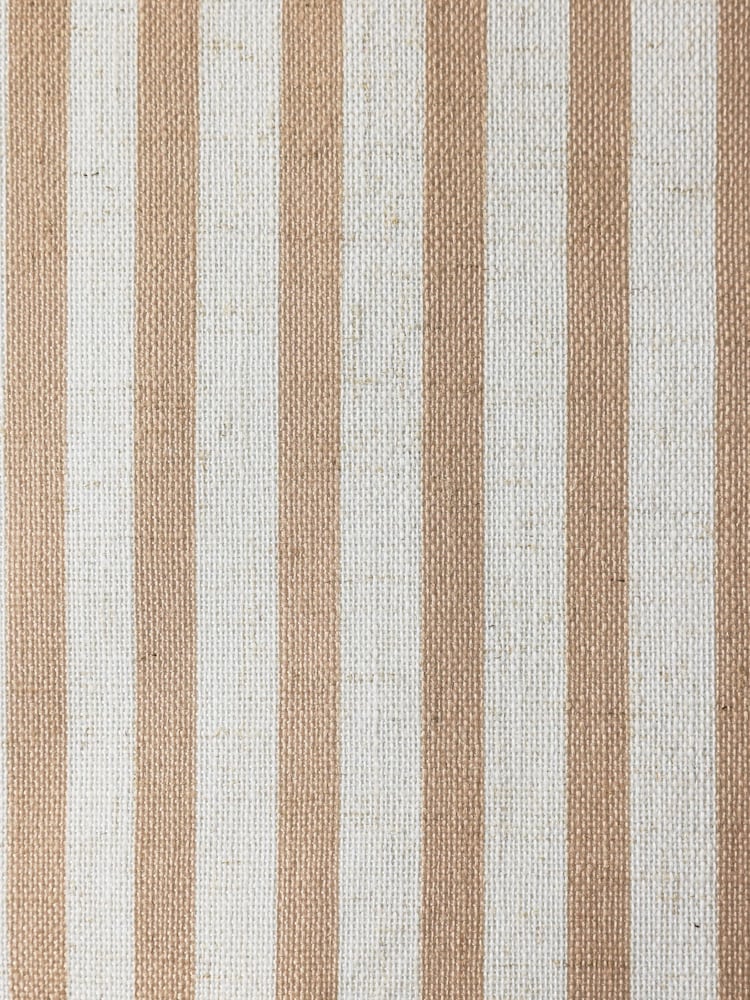 Rust Stripe Eyelet Blackout Curtains - Image 8 of 8