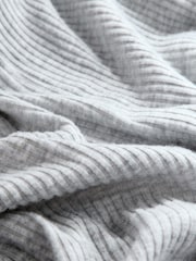 Gris - Cardigan long aspect maille - Image 7 of 7