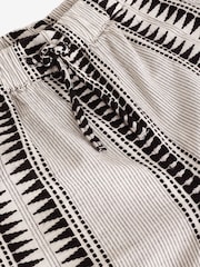 Black/White Jacquard Trousers - Image 7 of 8