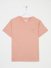 FatFace Lily Nude Pink 100% Cotton T-Shirt - Image 10 of 10