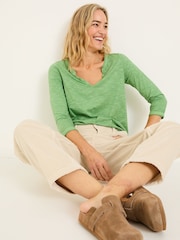 FatFace 3/4 Sleeve T-Shirt - Image 3 of 9