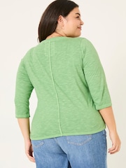 FatFace 3/4 Sleeve T-Shirt - Image 6 of 9