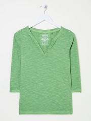 FatFace 3/4 Sleeve T-Shirt - Image 9 of 9
