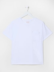 FatFace Lily White 100% Cotton T-Shirt - Image 5 of 5