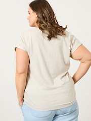FatFace Grey Sea Graphic 100% Cotton T-Shirt - Image 6 of 9