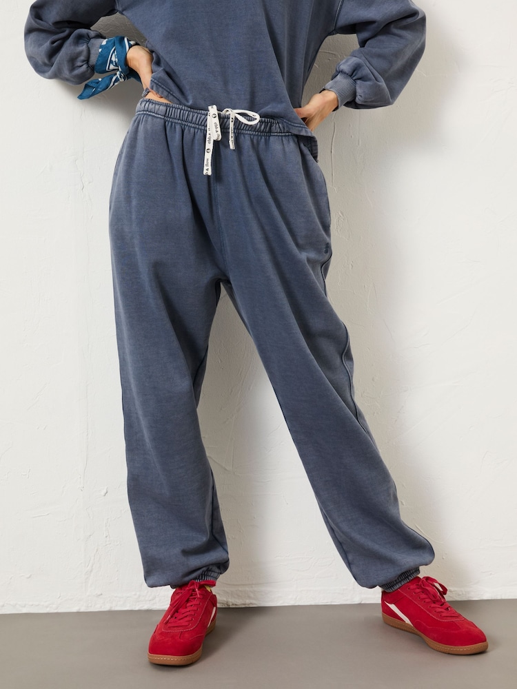 FatFace Blue Hope Sweat 100% Organic Cotton Joggers - Image 4 of 12
