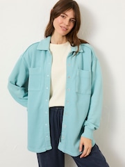 FatFace Waffle 100% Cotton Shirt - Imagen 1 de 12