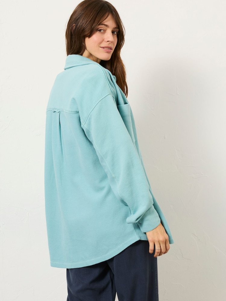 FatFace Waffle 100% Cotton Shirt - Imagen 2 de 12