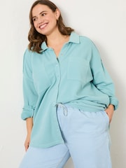 FatFace Waffle 100% Cotton Shirt - Imagen 6 de 12