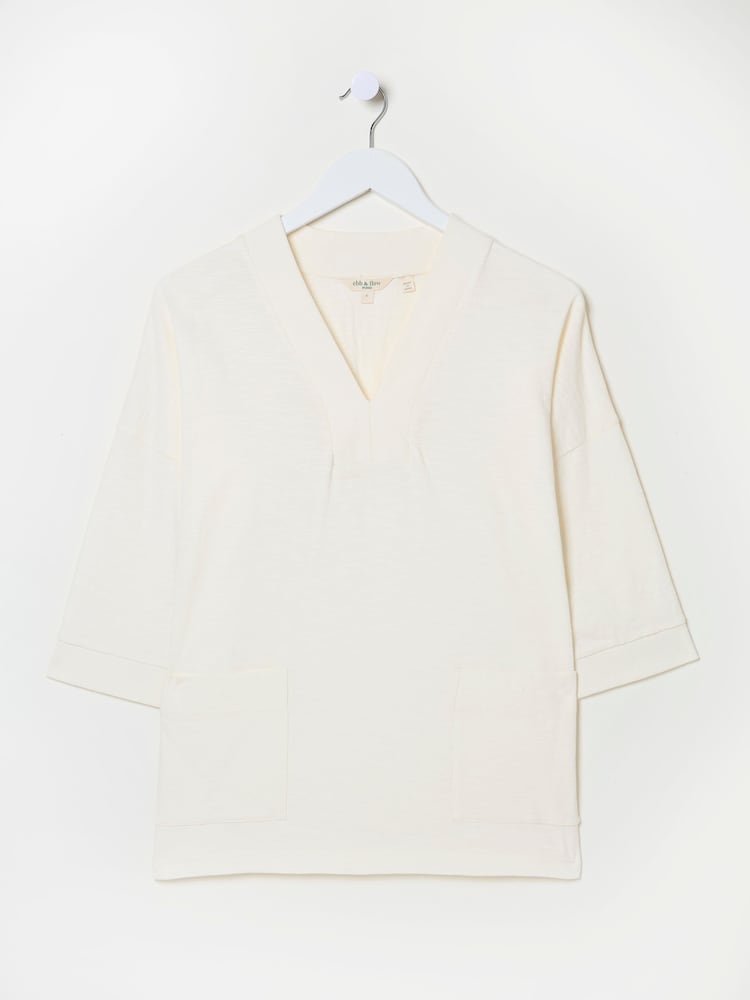 FatFace Mia V-Neck T-Shirt - Imagen 10 de 10