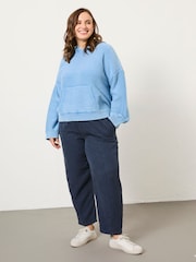 FatFace Navy Blue Tia Trousers - Image 5 of 10