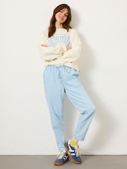 FatFace Chambray Blue Drew Trousers - Image 1 of 11