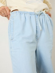 FatFace Chambray Blue Drew Trousers - Image 5 of 11
