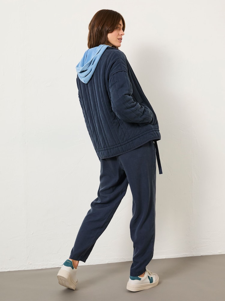 FatFace Navy Mabel Quilted Jacket - Image 2 of 10