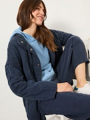 FatFace Navy Mabel Quilted Jacket - Image 3 of 10