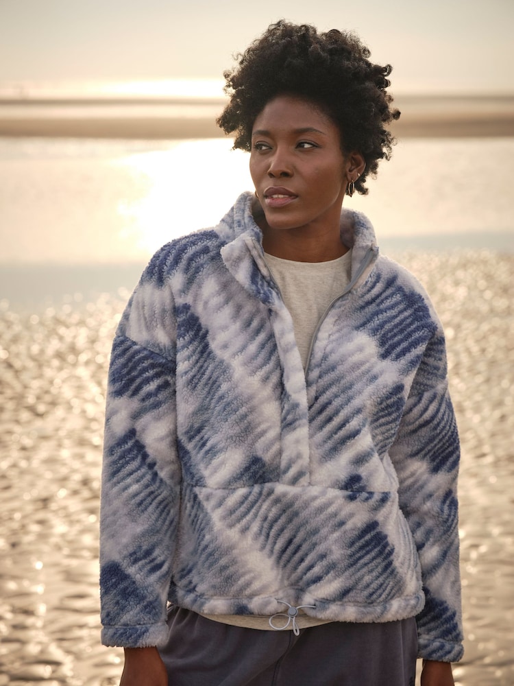 FatFace Blue Storm Fleece - Image 1 of 11