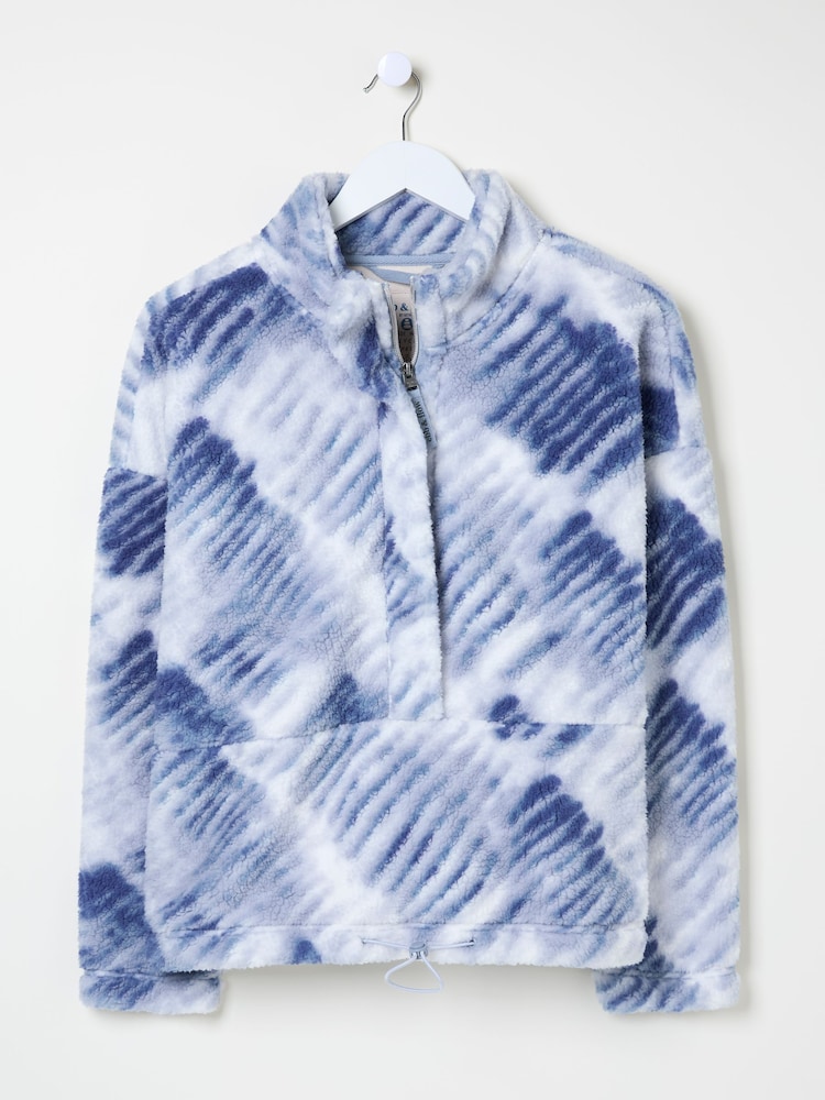 FatFace Blue Storm Fleece - Image 11 of 11 FatFace Blue Storm Fleece - Image 11 of 11