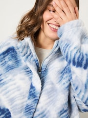 FatFace Blue Storm Fleece - Image 7 of 11