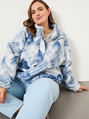 FatFace Blue Storm Fleece - Image 8 of 11