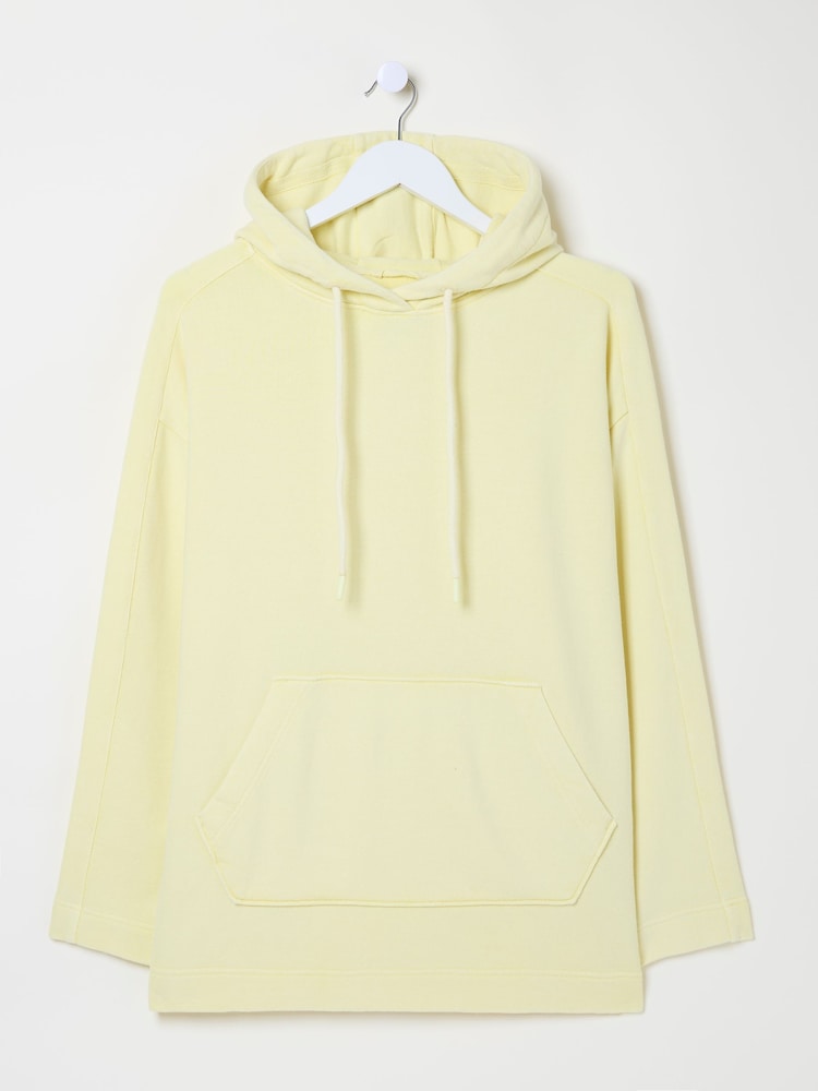 FatFace Luna Yellow 100% Cotton Hoodie - Image 11 of 11