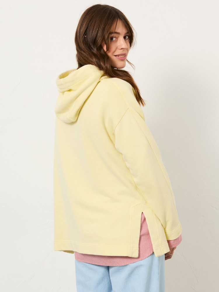 FatFace Luna Yellow 100% Cotton Hoodie - Image 2 of 11