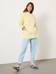 FatFace Luna Yellow 100% Cotton Hoodie - Image 3 of 11