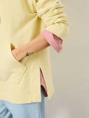 FatFace Luna Yellow 100% Cotton Hoodie - Image 6 of 11