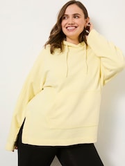 FatFace Luna Yellow 100% Cotton Hoodie - Image 7 of 11