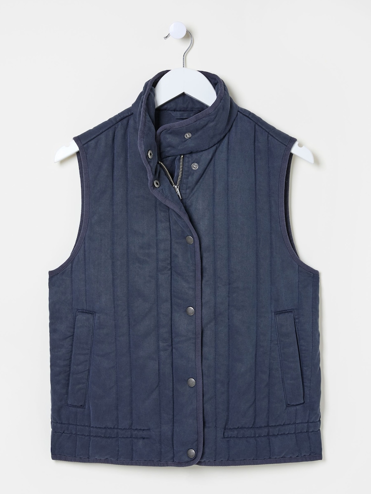 FatFace Quilted Gilet - Bild 11 von 11 FatFace Quilted Gilet - Bild 11 von 11