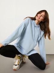 FatFace Luna Blue 100% Cotton Hoodie - Image 4 of 10
