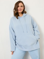 FatFace Luna Blue 100% Cotton Hoodie - Image 6 of 10
