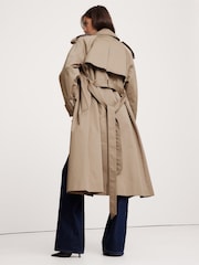 Banana Republic Beige Classic Cotton Trench Coat - Image 2 of 5