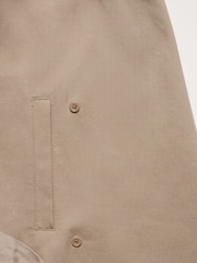Banana Republic Beige Classic Cotton Trench Coat - Image 5 of 5