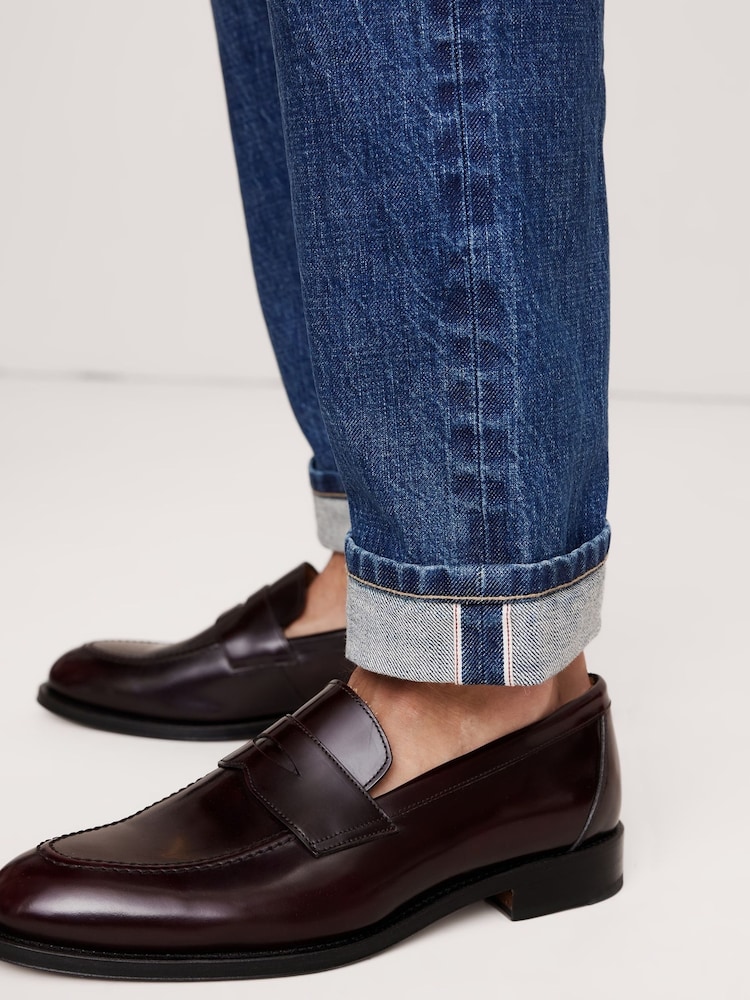 Banana Republic Light Blue Slim Selvedge Jeans - Image 3 of 4
