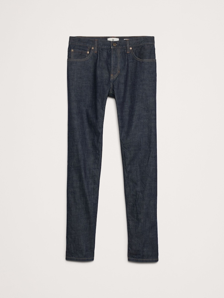 Banana Republic Dark Blue Slim Selvedge Jeans - Image 5 of 5