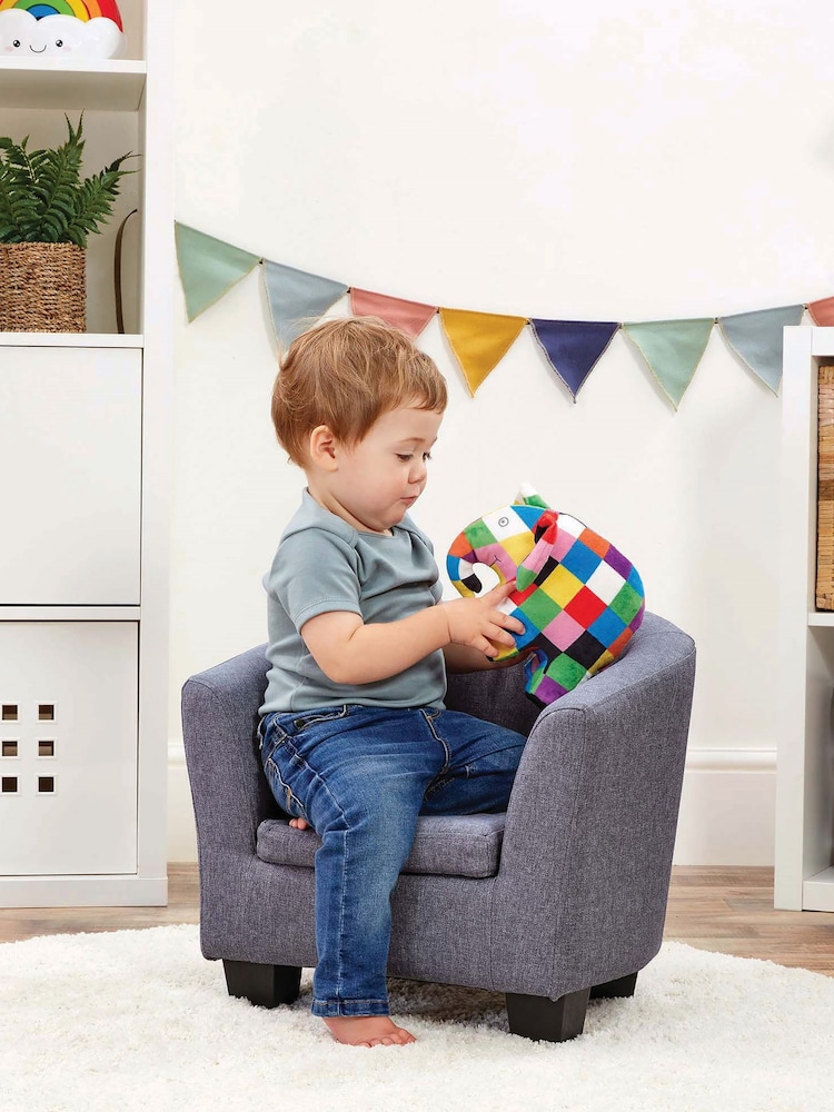 Rainbow Designs Elmer Soft Toy - Image 2 of 5
