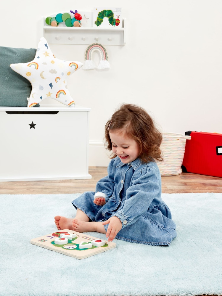 Very Hungry Caterpillar Tiny Wooden Shape Puzzle - Image 1 of 5