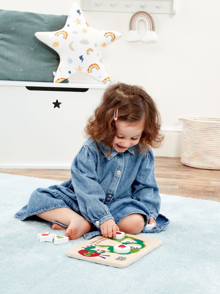 Very Hungry Caterpillar Tiny Wooden Shape Puzzle - Image 2 of 5