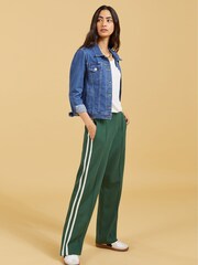 Baukjen Green Tippi Trousers with Lenzing™ Ecovero™ - Image 1 of 4