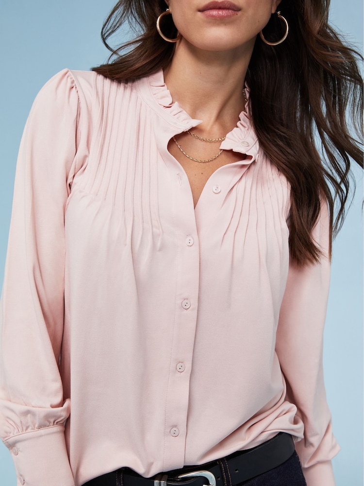 Baukjen Pink Imken Long Sleeve Blouse - Image 2 of 5 Baukjen Pink Imken Long Sleeve Blouse - Image 2 of 5