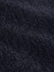 Navy Blue Flocked Mini Dress - Image 6 of 6