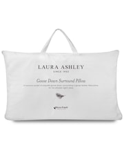 Laura Ashley White Luxury Goose Down Surround Pillow - Image 2 of 3